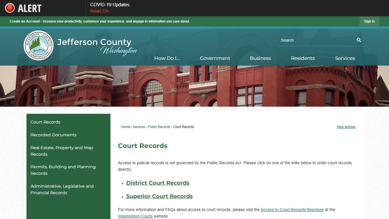 Court Records | Jefferson County, WA